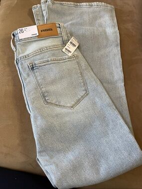 RSQ Light Wash Flare Jeans - Pale Blue